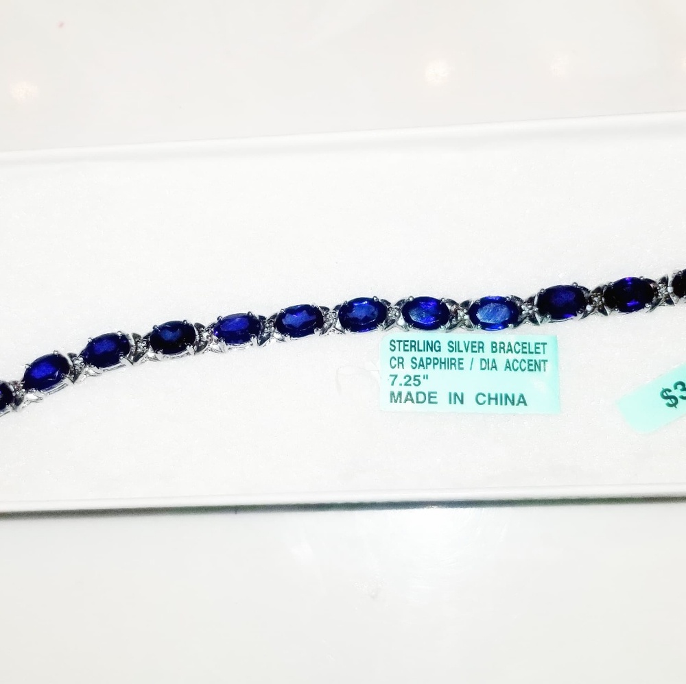 sapphire bracelet